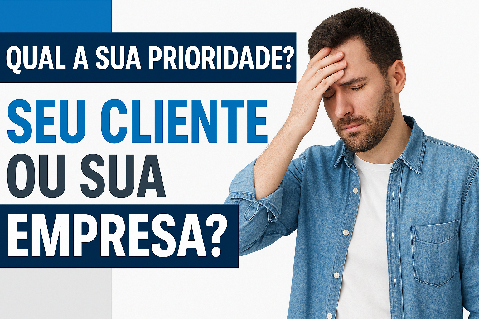 Cuidar do cliente ou do negócio? O dilema de quem empreende sozinho